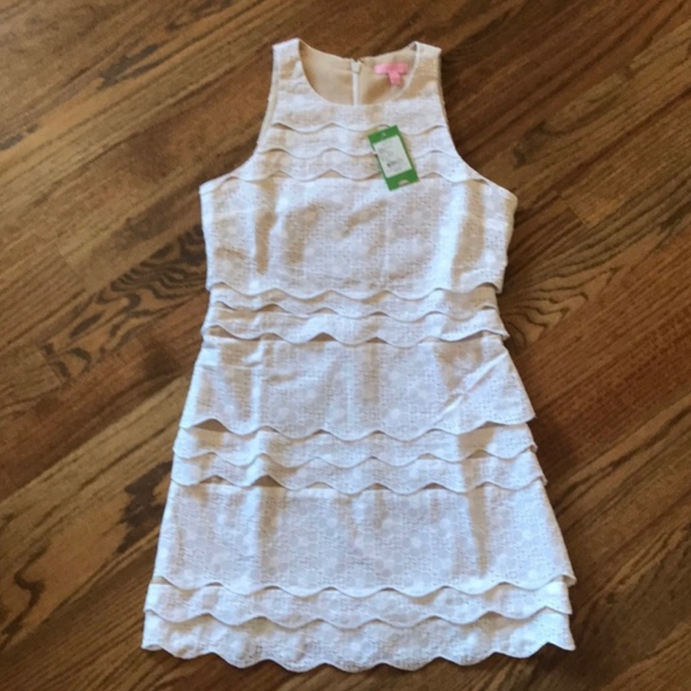 Lilly Pulitzer NWT White Brenton Shift